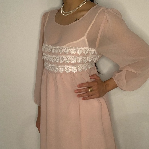 Pink Modern Vintage Dress - Picture 2 of 10